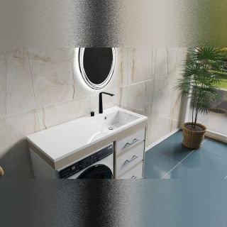 Раковина над стиральной машиной Maretti UM13SM93-844, белая